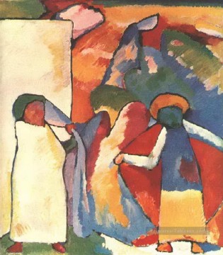 Wassily Kandinsky œuvres - Improvisation 6 Wassily Kandinsky